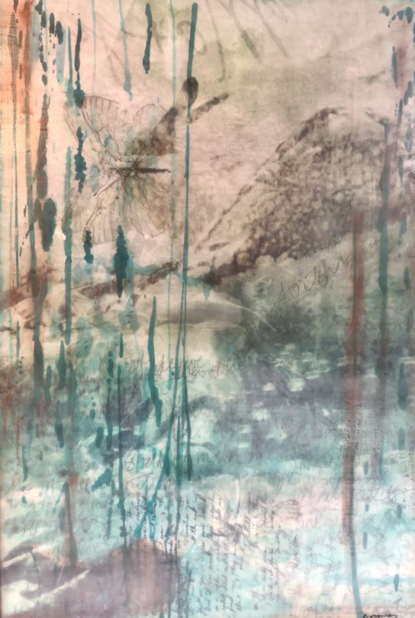 Tales From The Front scaled Tracy Casagrande Clancy Encaustic Mixed Media