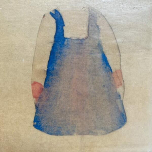 Little Blue Dress scaled Tracy Casagrande Clancy Encaustic Mixed Media