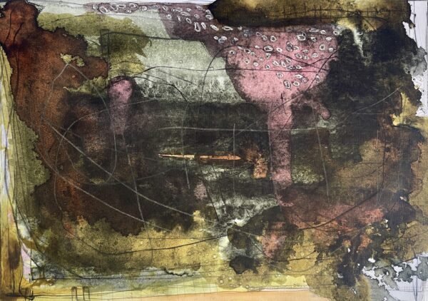 Map of the Intangible Horizontal 2 scaled Tracy Casagrande Clancy Encaustic Mixed Media