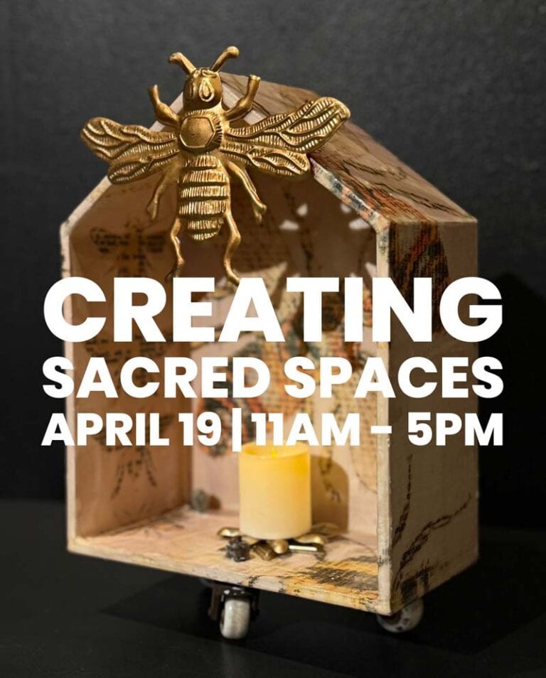 Bees Tracy Casagrande Clancy | Encaustic Mixed Media Encaustic Artist - Pendleton Art Center Cincinnati